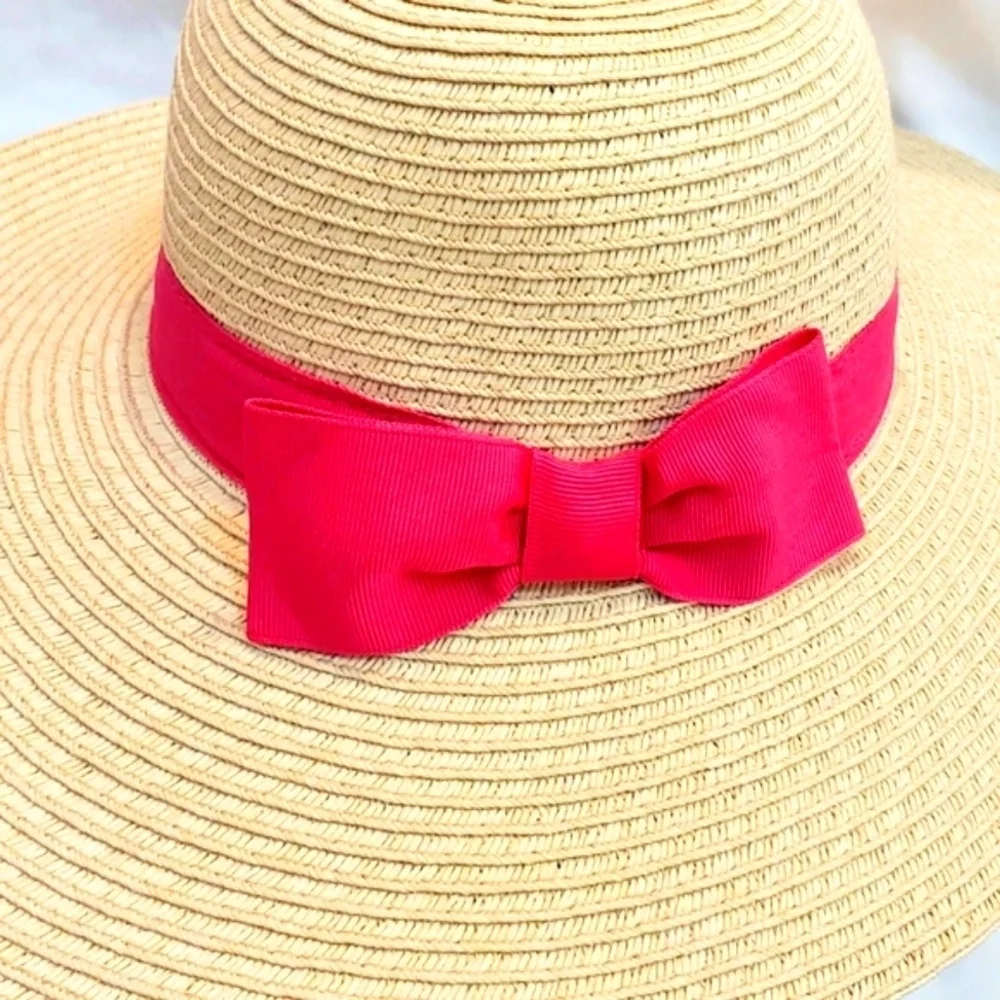 Gymboree Girls Wide Brim Straw Hat